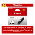 thumbnail image 3 of Canon CLI-251 Genuine Black Ink Tank, Compatible with MG6320, IP7220 & MG5420, MX922, MG5520, MG6420, MG7120, iX6820, iP8720, MG7520, MG6620, and MG5620 Printers, 3 of 5