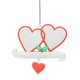 thumbnail image 1 of Día De San Valentín Colgante Pareja Llavero Colgante En Forma De Corazón San Valentín Pvc Colgante Regalo Para Amigo Cónyuge seitruly HA034537-02, 1 of 6
