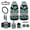Aztec Tribe Hummingbird, variant on Xixirimido Wolf Forest Galaxy Car Front Seat Covers 12Pcs Set with Steering Wheel &Seat Belt Cover Car Trash Can Armrest Cover Air Vent Bag Rear View Mirror Cover Cup Coasters Kychain