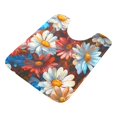 thumbnail image 7 of Yayeee Bath Rug for Bathroom Floor Non Slip Contour Fluffy Soft Absorbent Mat, 20"x24", Vibrant Floral, 7 of 7