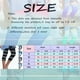 thumbnail image 5 of Gibobby Leggings Mujer Leggings para mujer Leggings con estampado cintura alta para mujer Medias atléticas Pantalones cortos entrenamiento yoga（Azul marino， XXL), 5 of 5