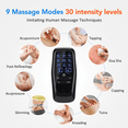thumbnail image 3 of Muscle Stimulator Massager, 2000mAh Rechargeable Electric Massager 7-8H Runtime, 9 Massage Modes 30 Levels for Relief & Relaxation Home Office Travel, 3 of 10