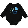 thumbnail image 2 of Inktastic I Love My Meme Baby Fleece Bodysuit, 2 of 4