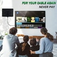 thumbnail image 3 of GOODLY TV Antenna Amplified HD Indoor Digital TV Antenna Long 960 Miles Range Reception Support 4K 1080p TVs Indoor Smart HDTV Television for Local Channels, 3 of 7