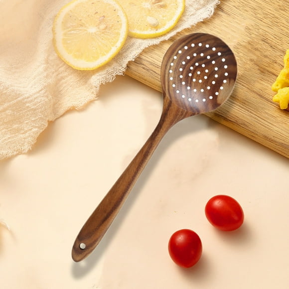 Non Stick Pan Spatula Wooden Cooking Spatula Teak Mixing Salad Cooking Cooking Wooden Spoon Solid Wood Kitchen Utensils