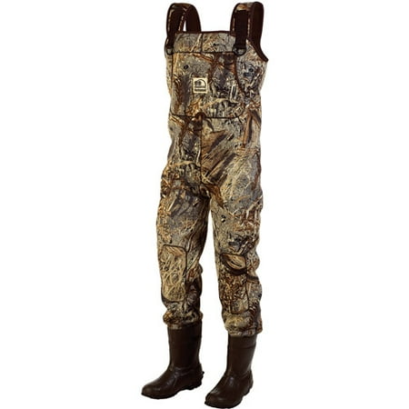 Hodgman Neoprene Bootfoot Wader, Mossy Oak Duck Blind