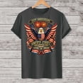 thumbnail image 5 of mgoYE USA 250th Anniversary Shirt 250th Independence Day Short Sleeve Tops Men's Tshirts(Dark Gray,S), 5 of 7