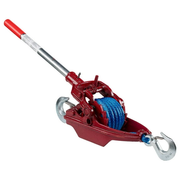 Wyeth Scott 3-35-A-SLT 'More Power Puller' 3 Ton Winch w/ 35ft AmSteel Blue Synthetic Rope