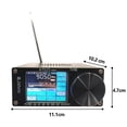 thumbnail image 4 of Radio Receptor ATS25 Receptor de radio de banda completa Receptor de FM con pantalla táctil de 2,4 pulgadas Batería incorporada, 4 of 9