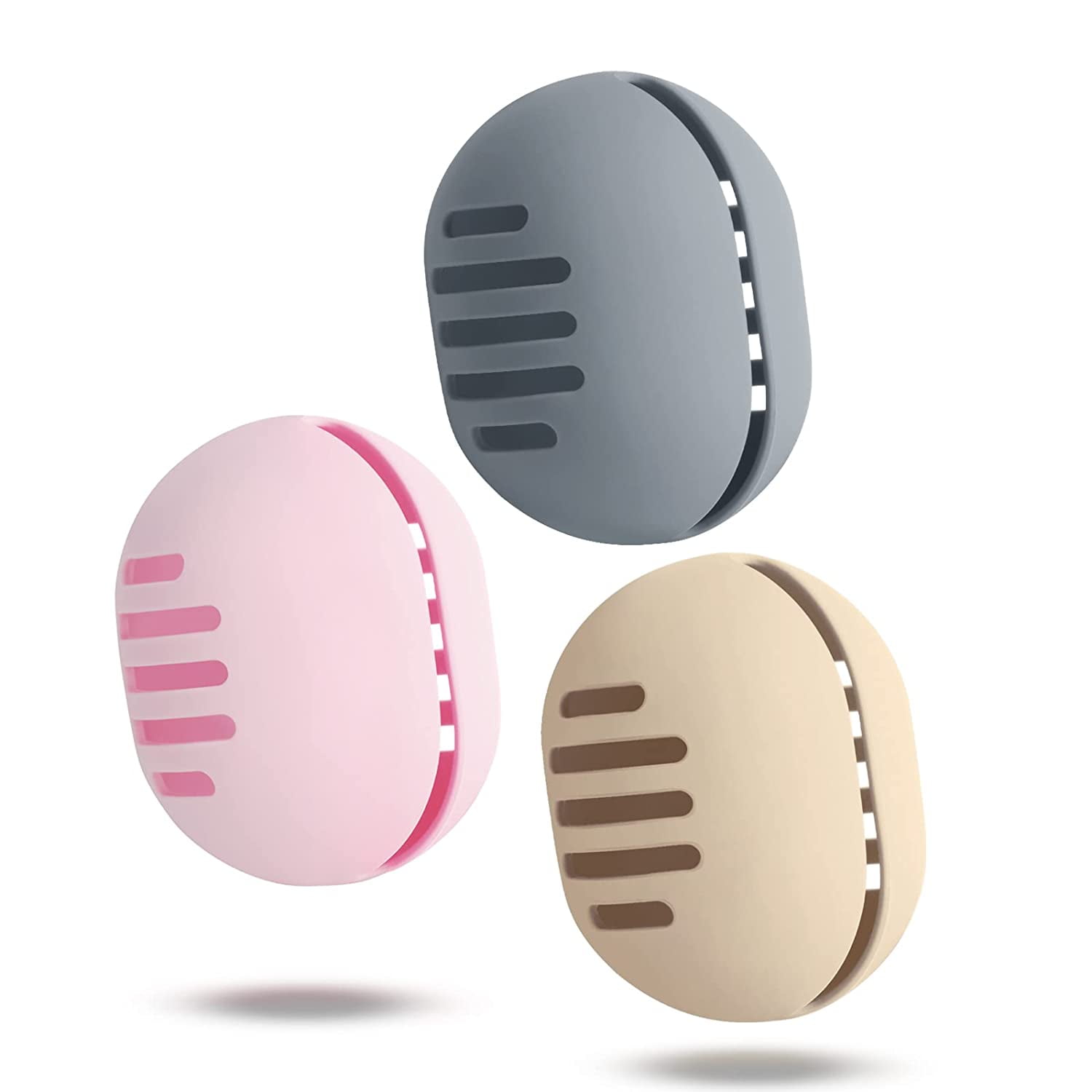 Makeup Sponge Holder 3PCS Convenient Vented Silicone Beauty Blender