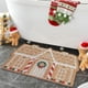 thumbnail image 3 of Cateissary Felpudo navideño suave con diseño de pan de jengibre, no se encoge fácilmente, alfombrillas antipan de jengibre adecuadas para Decoración del hogar 50*80 cm, 3 of 6