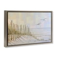 thumbnail image 3 of Stupell Industries Tranquil Dunes Coastal Landscape Beach Painting Brown Floater Framed Canvas Art Print Wall Art, 31 x 21, 3 of 9