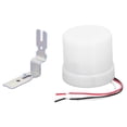 thumbnail image 2 of IP65 Waterproof Photocell Street Light Switch - Rainproof, Time Delay, Adjustable Light Sensor, Easy Install, 25A, Automatic Sensing, 2 of 7