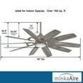 thumbnail image 4 of Minka Aire Fans - Barn - Smart Ceiling Fan with Light Kit in Contemporary Style, 4 of 7