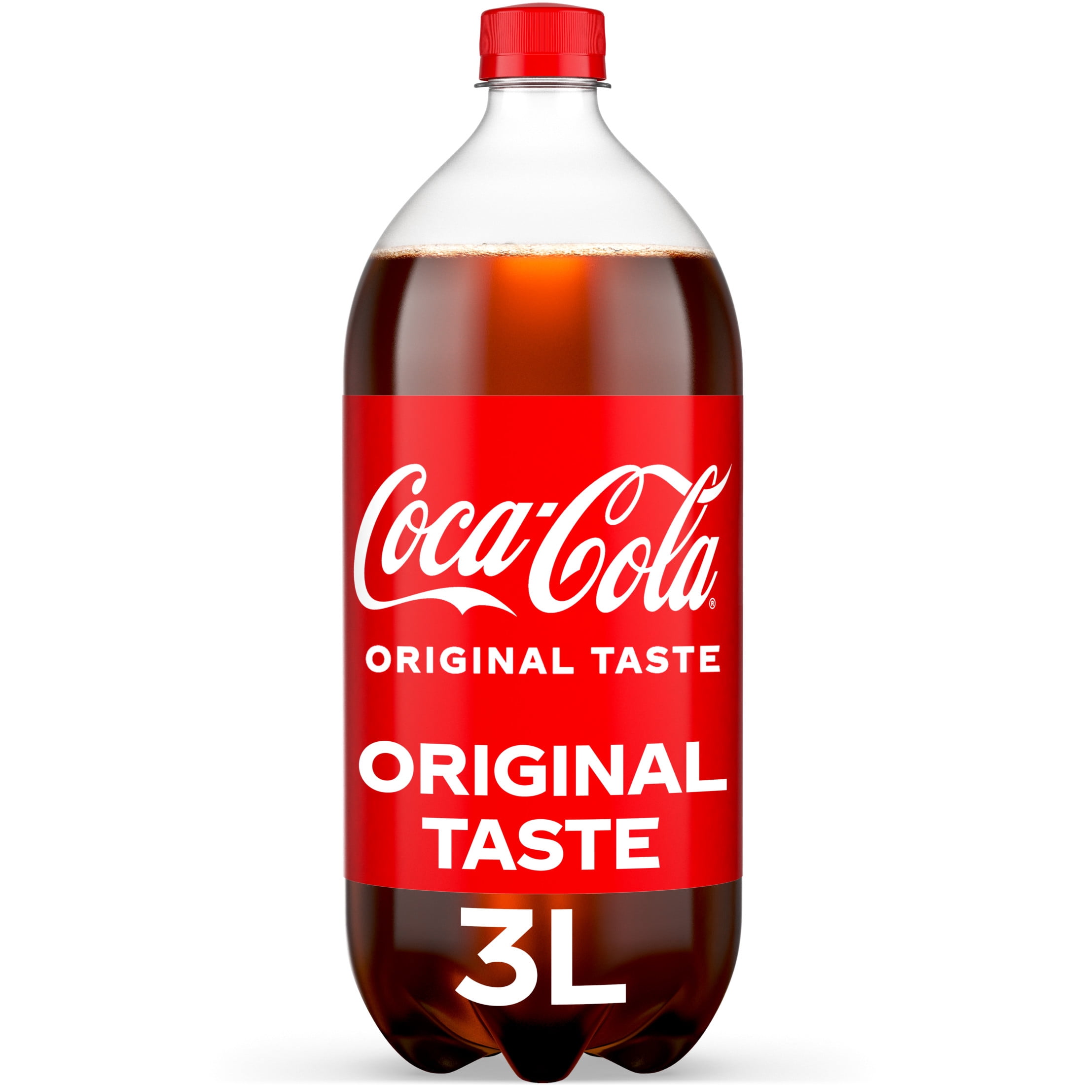(3 pack) Coca-Cola Soda Pop Bottle, 3 Liters