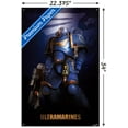 thumbnail image 3 of Warhammer 40K - Ultramarine Wall Poster with Pushpins, 22.375" x 34", 3 of 3