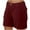 Wine, variant on zbxnLI Cargo Shorts for Women Business Casual Work Shorts Multi Pockets High Waisted Dress Shorts