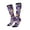 2 Black-1, variant on Women Crew Soft Moisture-wicking Socks Bowling Game Pattern Design Cotton Socks, One Size fit All