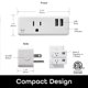 thumbnail image 5 of Enchufe inteligente Wi‑Fi Geeni Switch+Charge con 2 puertos USB, 5 of 8