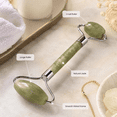 thumbnail image 6 of Revlon Jade Stone Facial Roller,Dual-Sided Face Massager to Cool and De-Puff,Jade,1 count, 6 of 10