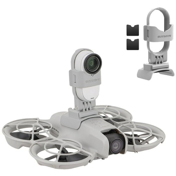 Camera Mount Adapter Bracket Compatible with DJI NEO for Insta360 GO 3S/GO 3 Camera Connector, Expansion Adjustable Bracket GO3 Sports Camera NEO Drone Carry Extended Holder