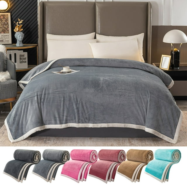 Fiudx Manta de Franela Acogedora, Microfibra Supersuave, Cálida para Todo Tipo de Clima, Resistente Al Encogimiento y a La Decoloración, Ideal para Sofá Cama, Ligera y de Fácil Cuidado, 200 X 150 Cm.