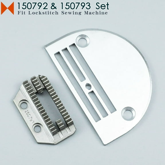 150793 (H26) 150793 Needle Plate / Feed Dog Fit Lockstitch Sewing Machine JUKI DDL-5550 8500 Brother S7200 Typical GC0302 0303
