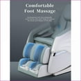 thumbnail image 6 of Massage Recliners SL Track Full Body Massage Chair with Foot Roller, Airbag, Zero Gravity, Bluetooth Speaker | Black | PU, 6 of 9