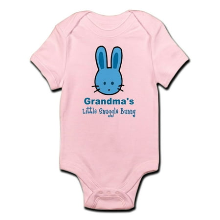 

CafePress - Grandma s Snuggle Bunny (Boy) Infant Bodysuit - Baby Light Bodysuit