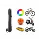 thumbnail image 5 of Kit de herramientas de reparación bolsa de silla de bicicleta kit de reparación bolsa de asiento trasero de bicicleta con bomba de MTB accesorios de bicicleta de montaña qarigey OD013313-00, 5 of 6