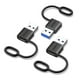 thumbnail image 1 of Adaptador USB C a USB UGREEN, paquete de 3 unidades, conversor de carga tipo C, 1 of 7