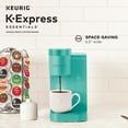 Keurig KExpress Essentials SingleServe KCup Pod Coffee Maker, Teal