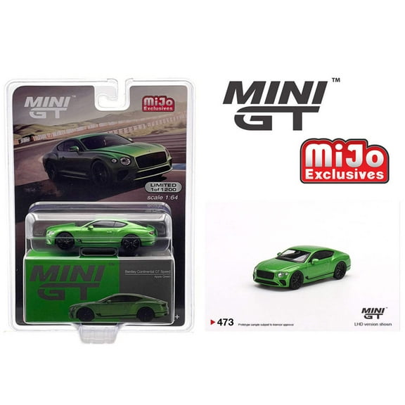 Mini GT Bentley Continental GT Speed 2022 Apple Green