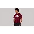 thumbnail image 6 of Dr Pepper Logo Adult Maroon T-Shirt and Black Sleep Pajama Pant Set-XL, 6 of 6
