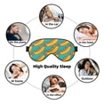 thumbnail image 6 of Uemuo Hot Dogs 8 Pattern Sleep Eye Mask - Light Blocking Sleep Mask Blocking Out Light Perfectly, Soft and Comfortable Night Eye Mask, Eye Blinder, 6 of 7