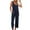 Navy, variant on Ozmmyan Jumpsuits for Women Fashion Bib Pants Overalls Baggy Rompers Jumpsuits with Pockets Casual Loose Bib Overall on Clearance, Gifts for Women