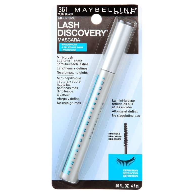 Maybelline Lash Discovery Waterproof Mascara, Very Black photo 3