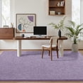 thumbnail image 4 of Noahas Soft Low Pile Rug Modern Area Rugs for Bedroom Living Room,Suitable for Boys Girls Teenagers and Adults with Super Soft Touch , Purple , 6' x 9', 4 of 8