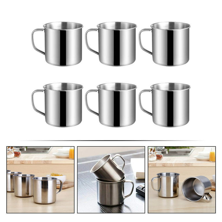 Baby Products Online - Metal Cups for Toddlers Kids, 6 Ounces HaWare  Stainless Steel Double Wall Vacuum Insulated Cups, Espresso Cup Mugs,  Stackable Drinking Cups for Outdoor Party Camping - Kideno