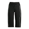 thumbnail image 6 of Athletic Works Women's Athleisure Dri More Core Piped Bermuda Shorts, 6 of 7