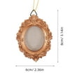 thumbnail image 6 of RENACLIPY Small Golden Picture Frame for Holiday Tree Decorations and Home Decor, 6 of 6