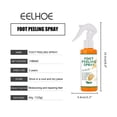 thumbnail image 4 of Spray Exfoliante para Pies Aceite Esencial Eliminador Piel Muerta Naranja, 4 of 8