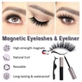 thumbnail image 2 of Pestañas Magnéticas TANGJMXG con Delineador de Ojos Resistente al Agua Reutilizables, 2 of 5