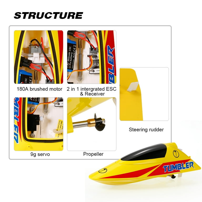 Volantex tumbler rc sale boat