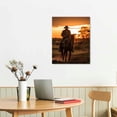thumbnail image 2 of EastSmooth Western Cowboy Poster Canvas Art Poster and Wall Art Picture Print Modern Family Bedroom Decor Posters, 2 of 4