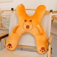 thumbnail image 3 of Sinyiin Kids Friendly Car Seat Neck Pillow Headrest Pillow With Plush Cover, 3 of 16