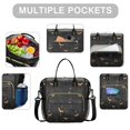 thumbnail image 2 of Halloween Bats and Stars Pattern Womens Lunch Box for Work,Insulated Large Lunch Bag for Tween and Teen,Loncheras Para Mujer,Leakproof Adult Lunch Bag for Work,Beach,Travel,Picnic,Camping, 2 of 7