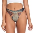 thumbnail image 1 of Fotbe Elephant in Smoke Tanga Sin Costuras para Mujer con Estampado – Panties Invisibles, Transpirables y Cómodos para Uso Diario-Medium, 1 of 6
