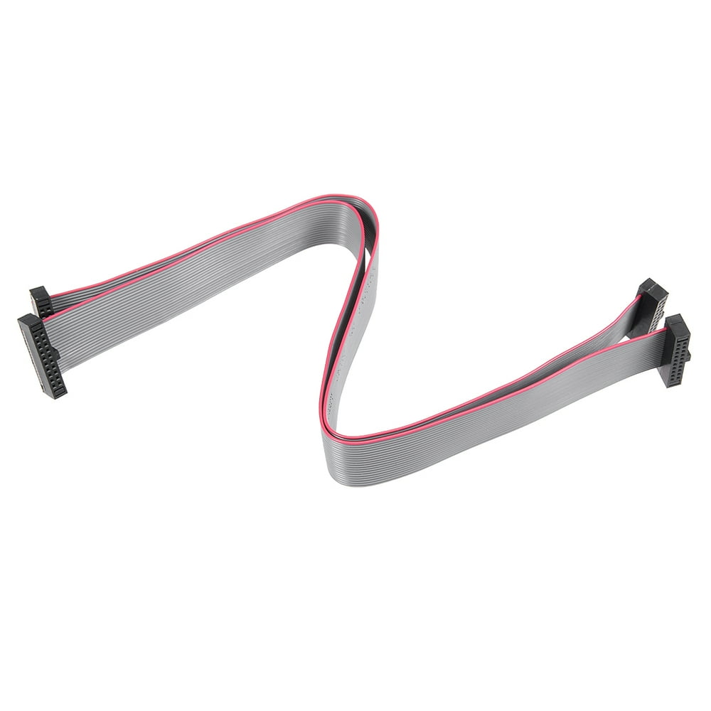 IDC 20 Pins Connector Flat Ribbon Cable Female Connector 20cm 1.27mm