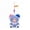 Blue, variant on Character Plush Doll Charm Dark Blue Wizard Figure Stuffed Pendant for Backpack Accessory Decorative Hanging Ornament Keychain
